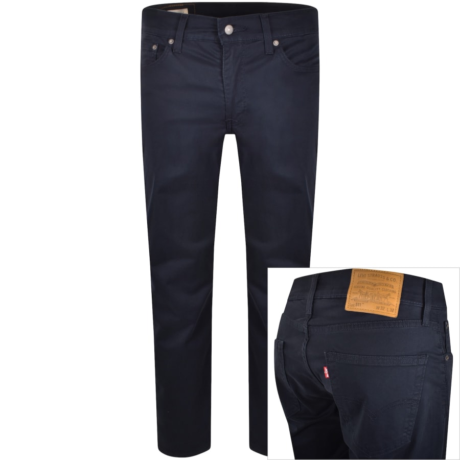 Levis 511 Slim Fit Chinos Navy